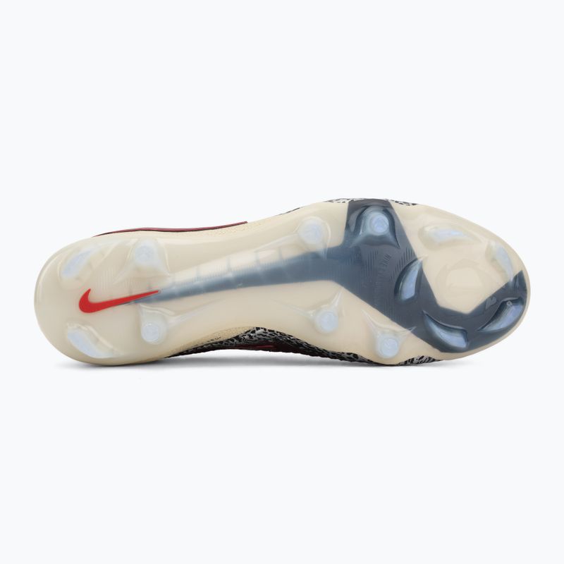 Мъжки футболни обувки Nike United Phantom 6 Low Elite FG burgundy crush/fossil/university red 4