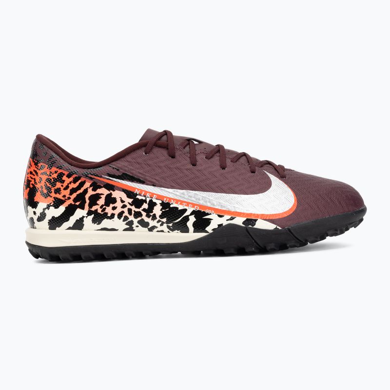 Мъжки футболни обувки Nike United Mercurial Vapor 16 Academy TF burgundy crush/metallic silver 2