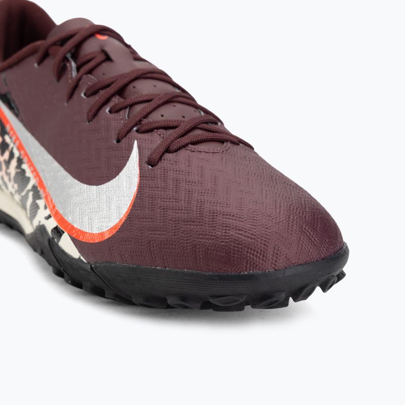 Мъжки футболни обувки Nike United Mercurial Vapor 16 Academy TF burgundy crush/metallic silver 7
