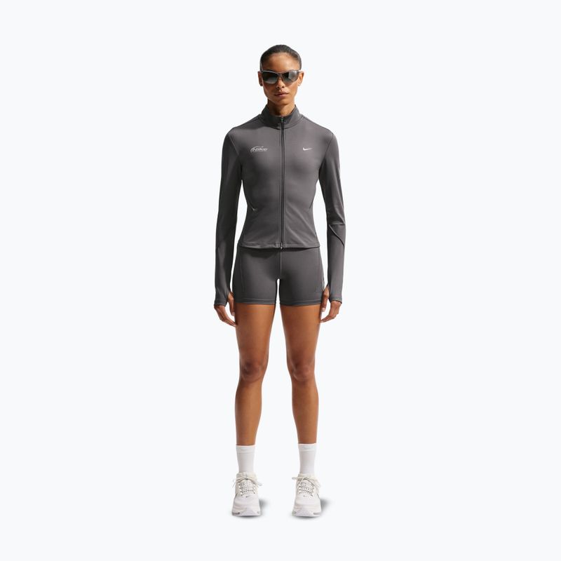 Дамски клин Nike Swift High Waisted 4" medium ash 2