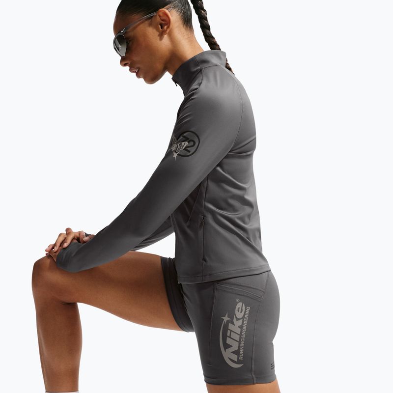 Дамски клин Nike Swift High Waisted 4" medium ash 7