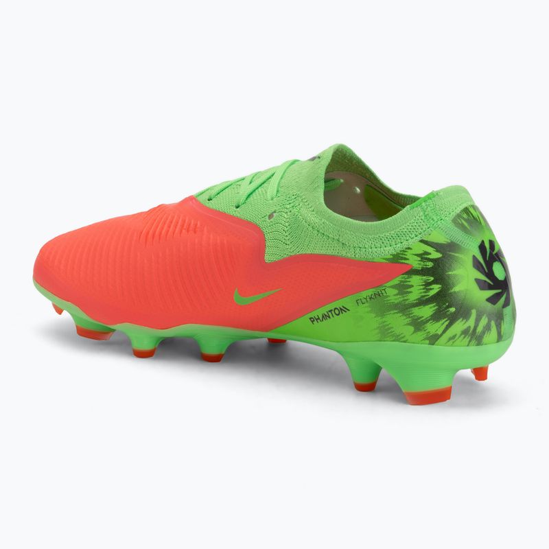 Мъжки футболни обувки Nike Phantom 6 Low Pro Erling Haaland FG hot punch/green strike/black 3