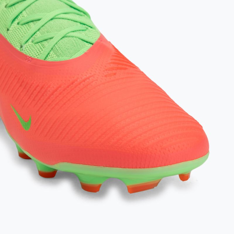 Мъжки футболни обувки Nike Phantom 6 Low Pro Erling Haaland FG hot punch/green strike/black 7