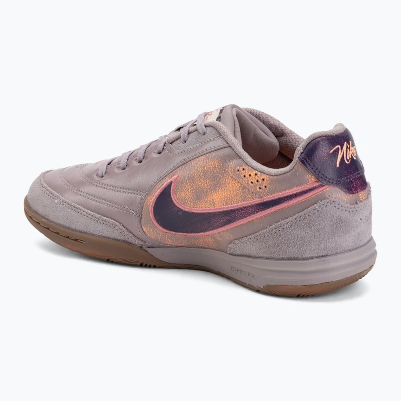 Мъжки футболни обувки Nike Tiempo Streetgato PRM IC light violet ore/gum dark brown/peony 3