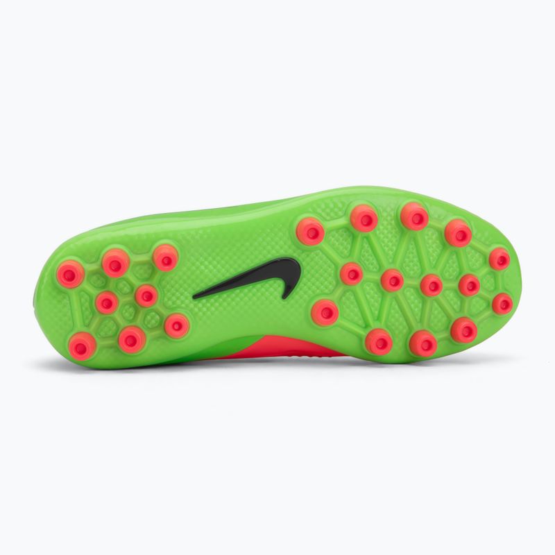 Детски футболни обувки Nike Jr. Phantom 6 Academy Erling Haaland AG hot punch/green strike/black 4