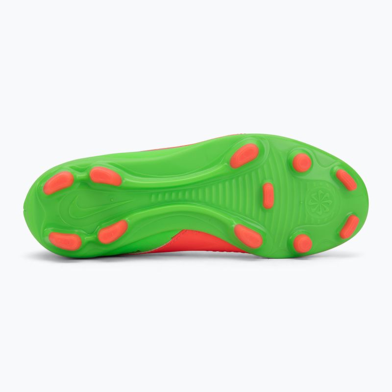 Детски футболни обувки Nike Jr. Phantom 6 Club Erling Haaland MG hot punch/green strike/black 4
