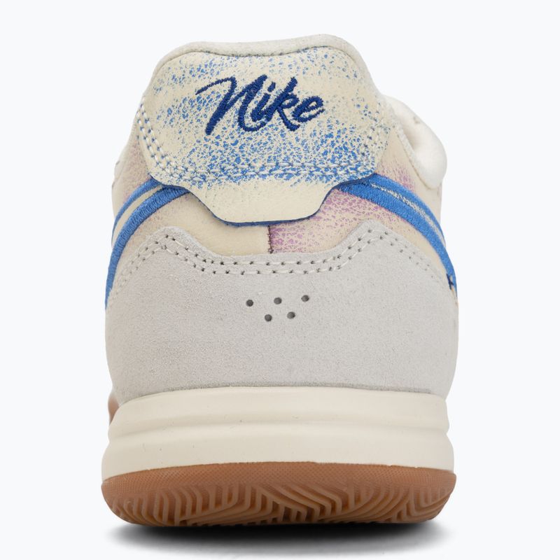 Мъжки футболни обувки Nike Tiempo Streetgato PRM IC coconut milk/gum medium brown/blue crystal 6