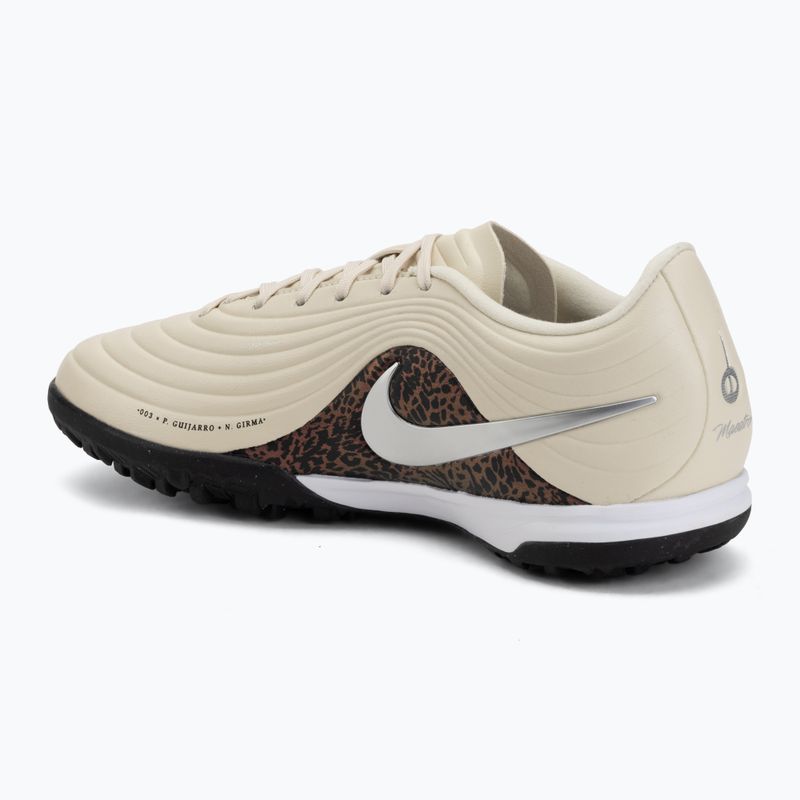 Мъжки футболни обувки Nike United Tiempo Maestro Academy TF fossil/burgundy crush/metallic silver 3