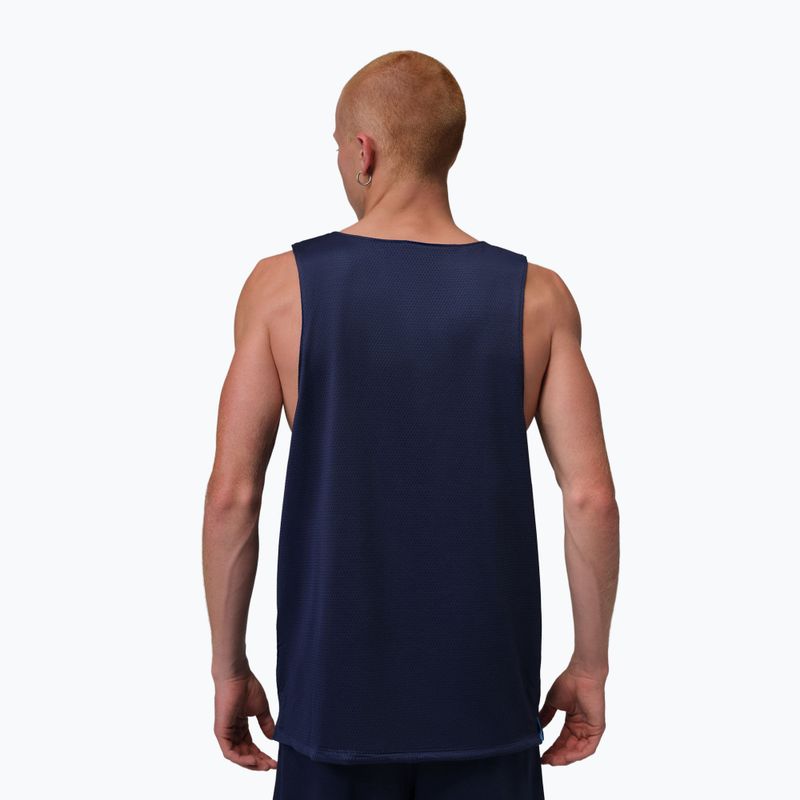 Мъжка баскетболна тениска  Jordan Sport Reversible midnight navy/university blue 3