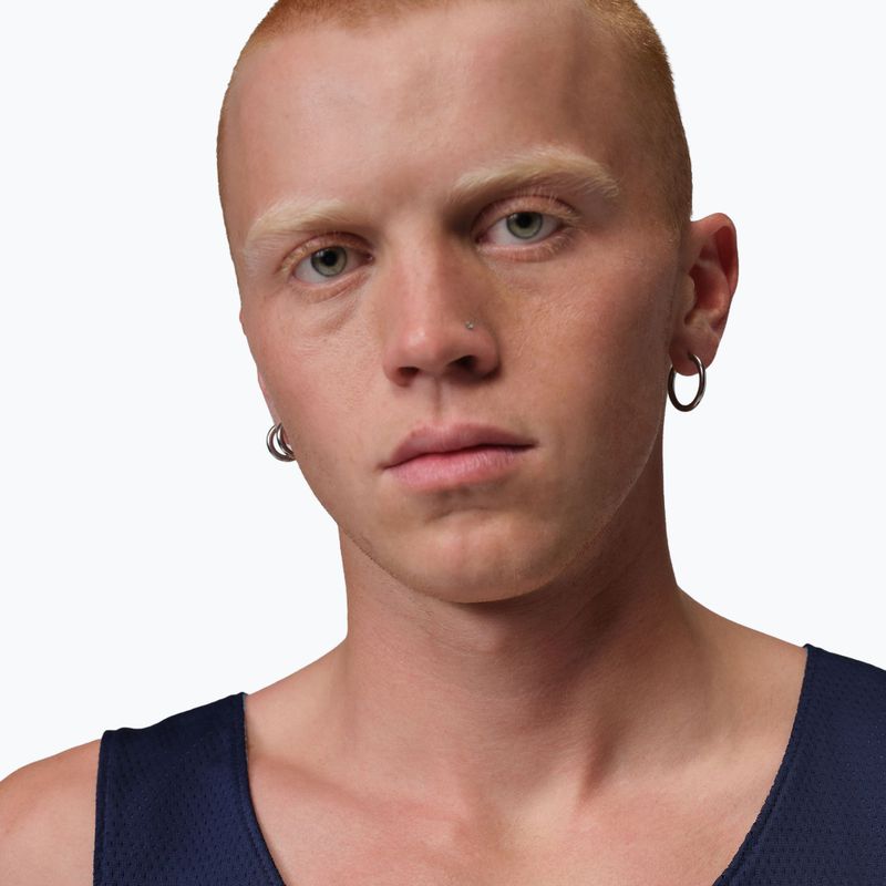 Мъжка баскетболна тениска Nike Jordan Sport Reversible midnight navy/university blue 4