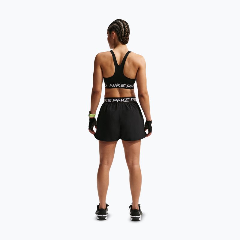 Дамски тренировъчни шорти Nike Pro 2in1 black/white 3