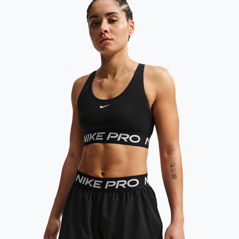 Дамски тренировъчни шорти Nike Pro 2in1 black/white 4