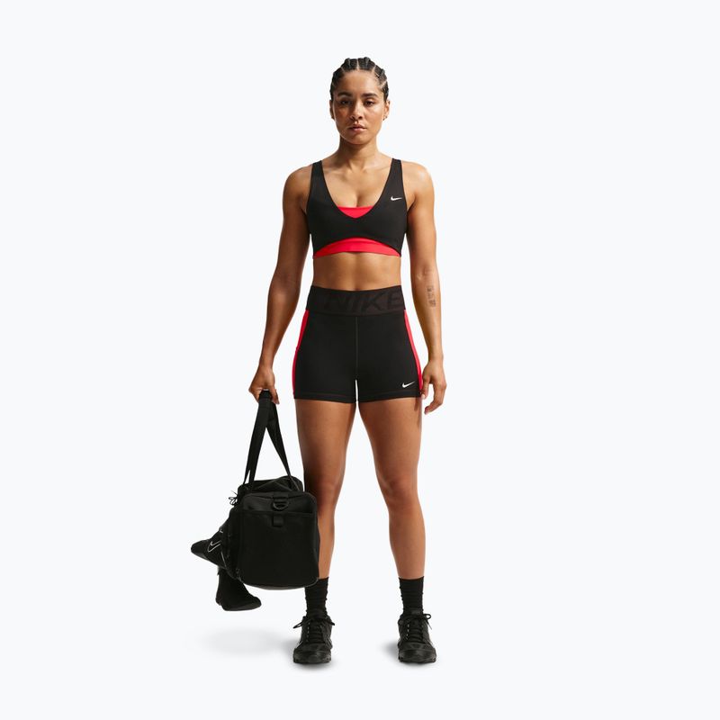 Дамски тренировъчни шорти Nike Pro Sculpt Dri-Fit High-Waisted Biker 5" black/light crimson/white 2