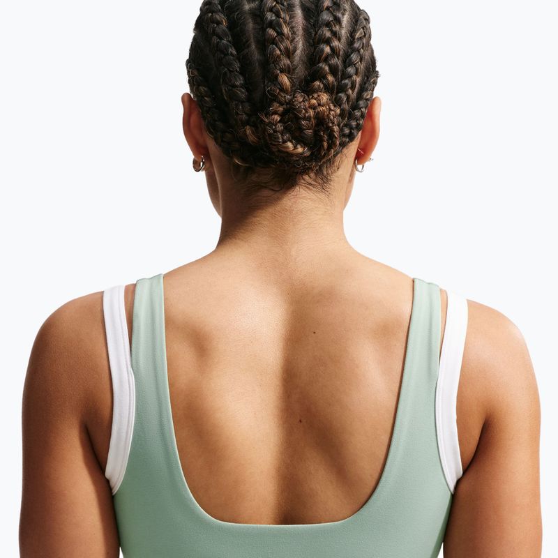 Спортен сутиен Nike One Light Support steam/white/white 5