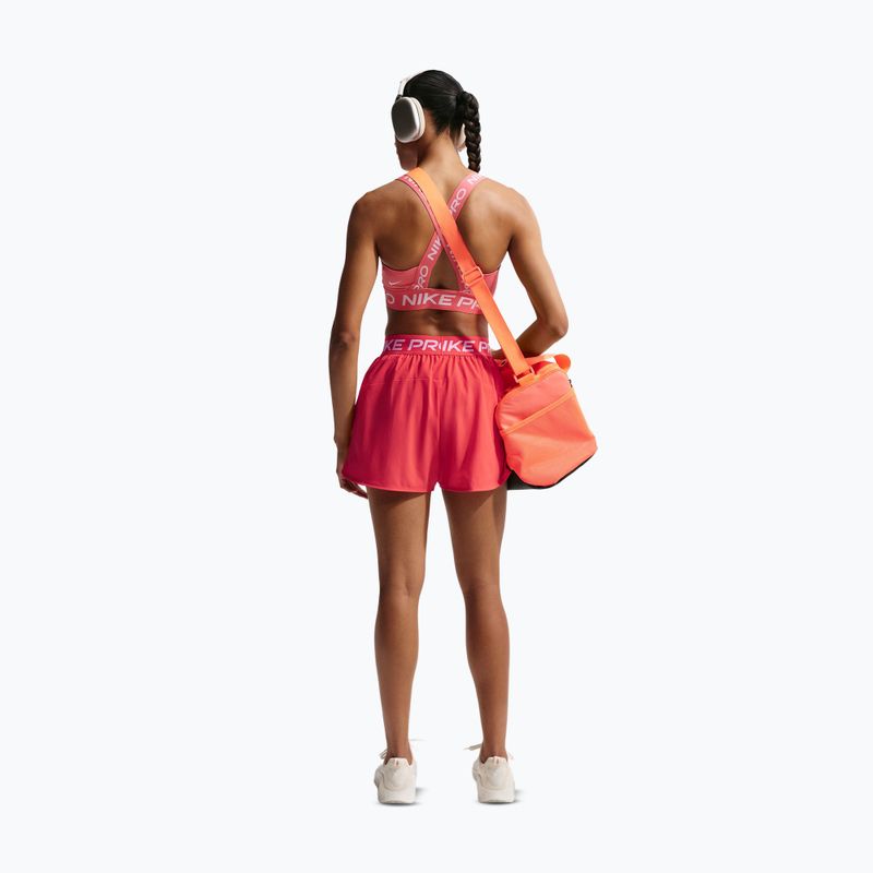 Дамски тренировъчни шорти Nike Pro 2in1 light crimson/white 3