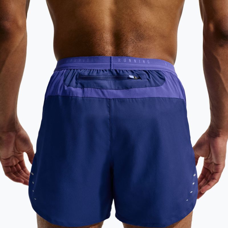 Мъжки шорти за бягане Nike Stride Dri-Fit Brief-Lined 5" deep royal blue/lapis 3