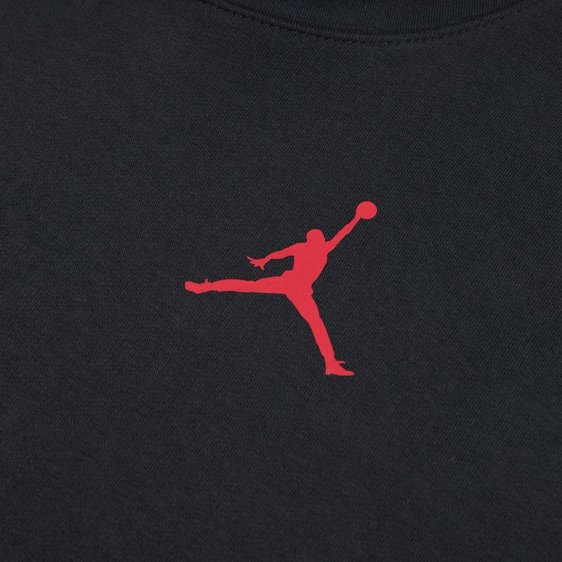 Дамски суитшърт Jordan Fleece Hoodie black/gym red 8
