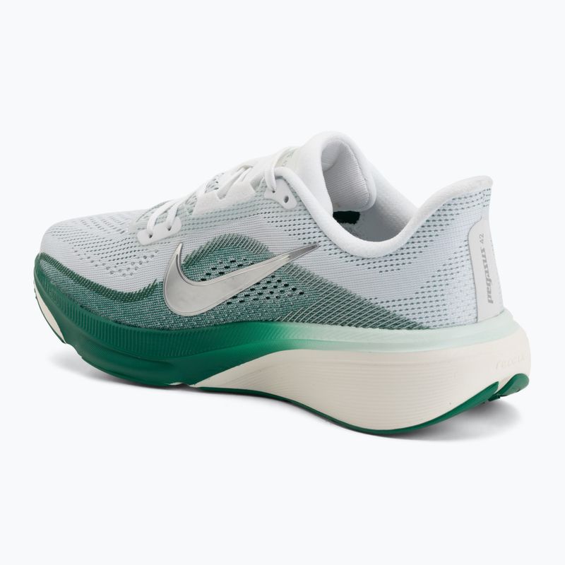 Дамски обувки за бягане Nike Pegasus 42 white/malachite/metallic silver 3