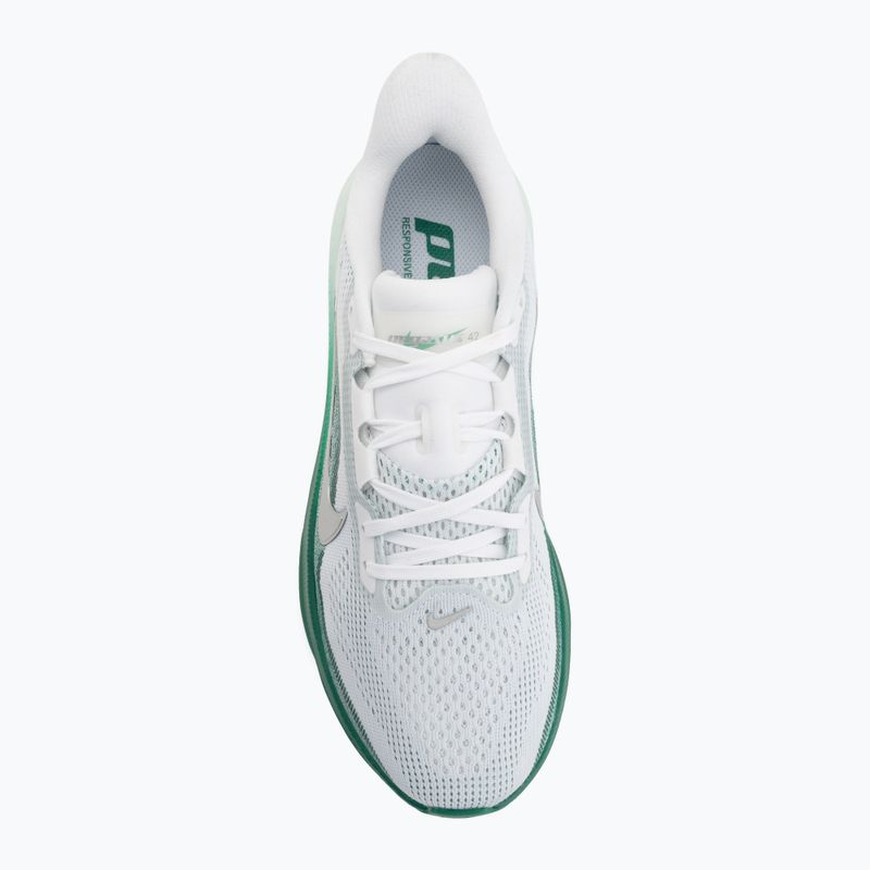 Дамски обувки за бягане Nike Pegasus 42 white/malachite/metallic silver 5