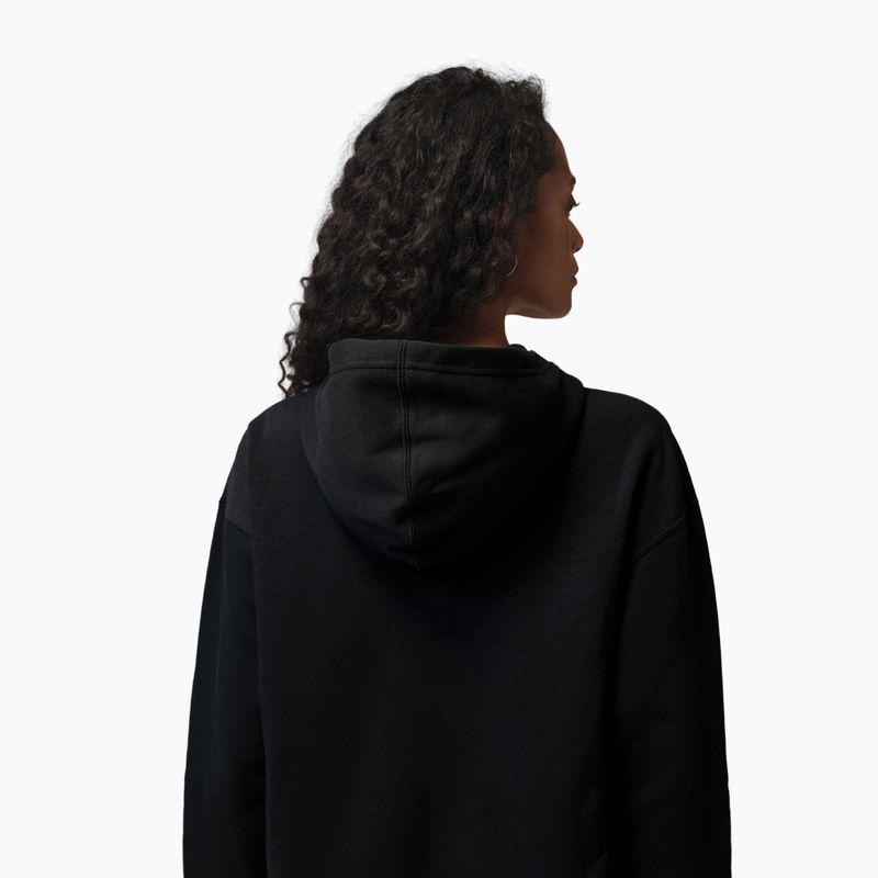 Дамски суитшърт Nike Jordan Fleece Hoodie black/gym red 3