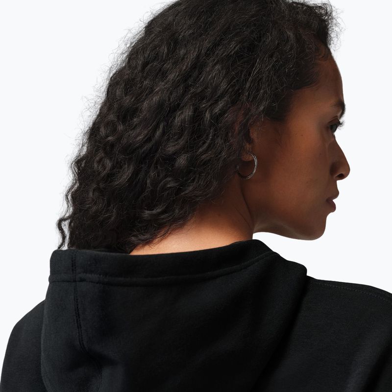 Дамски суитшърт Nike Jordan Fleece Hoodie black/gym red 5