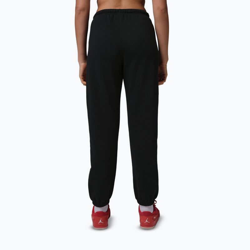 Дамски панталони  Jordan Fleece black/gym red 3