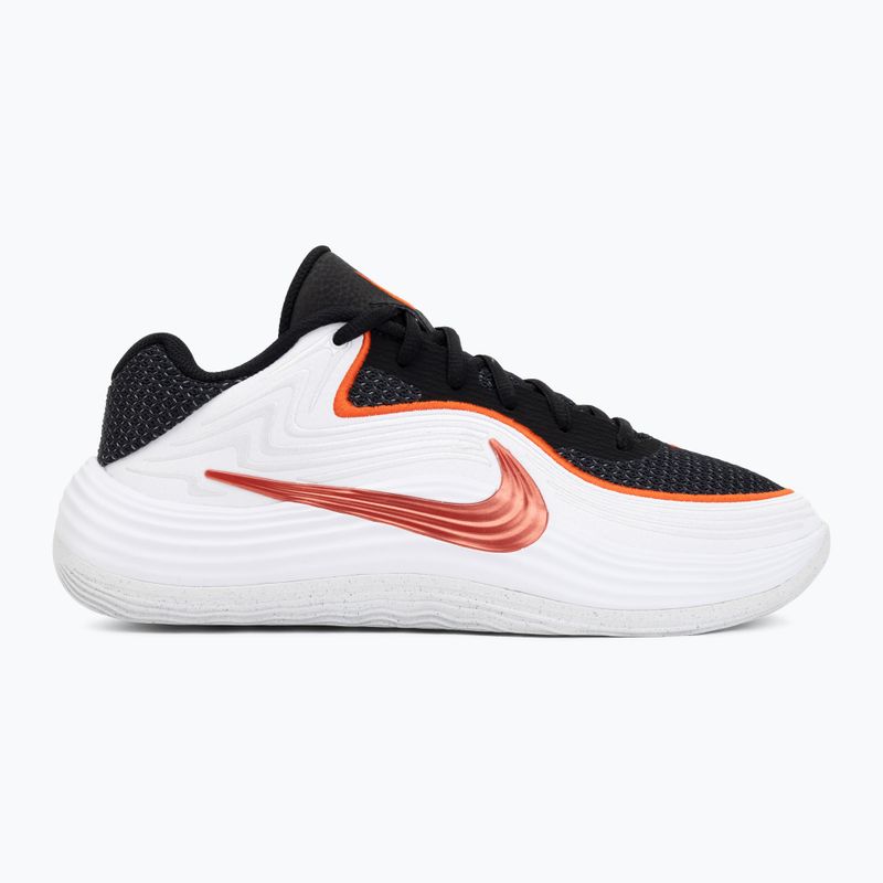 Мъжки обувки за баскетбол Nike Precision 8 Low black/white/picante red 2
