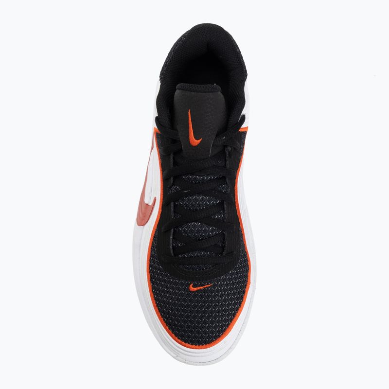 Мъжки обувки за баскетбол Nike Precision 8 Low black/white/picante red 5