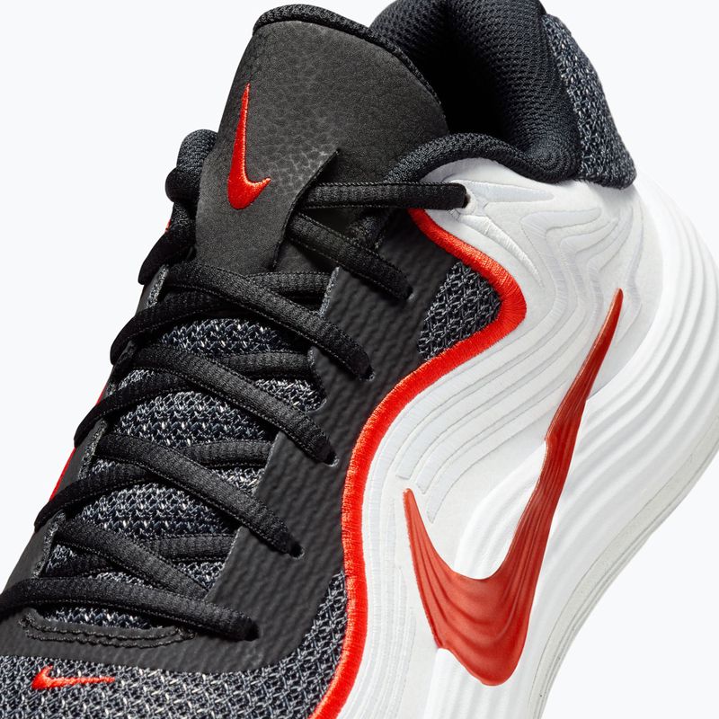 Мъжки обувки за баскетбол Nike Precision 8 Low black/white/picante red 8