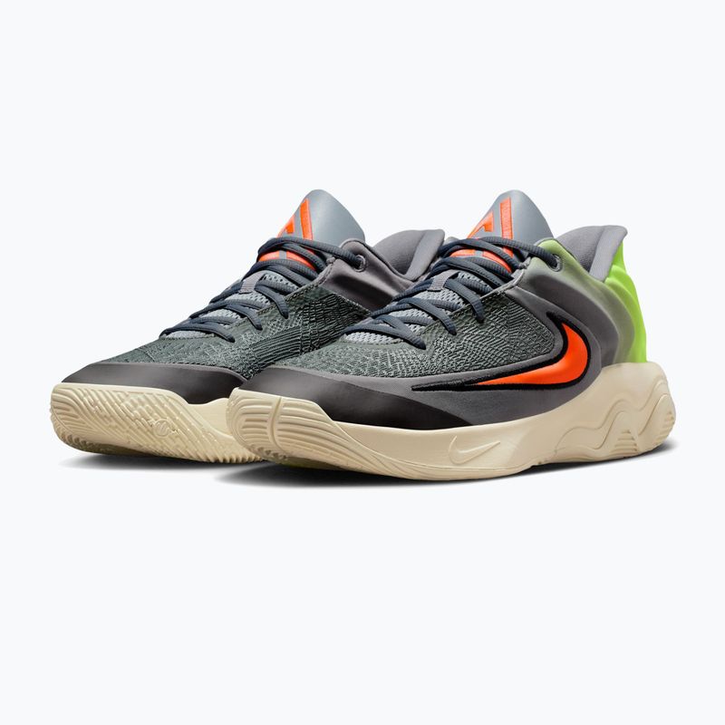 Mъжки баскетболни обувки Nike Giannis Immortality 4 cool grey/volt/total crimson 3