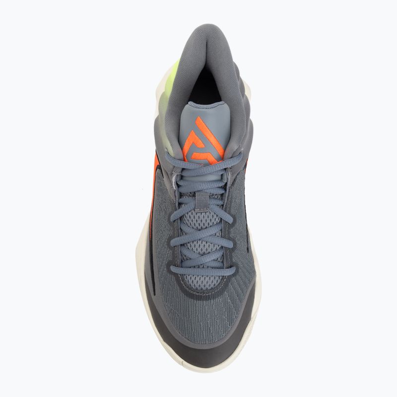 Mъжки баскетболни обувки Nike Giannis Immortality 4 cool grey/volt/total crimson 5