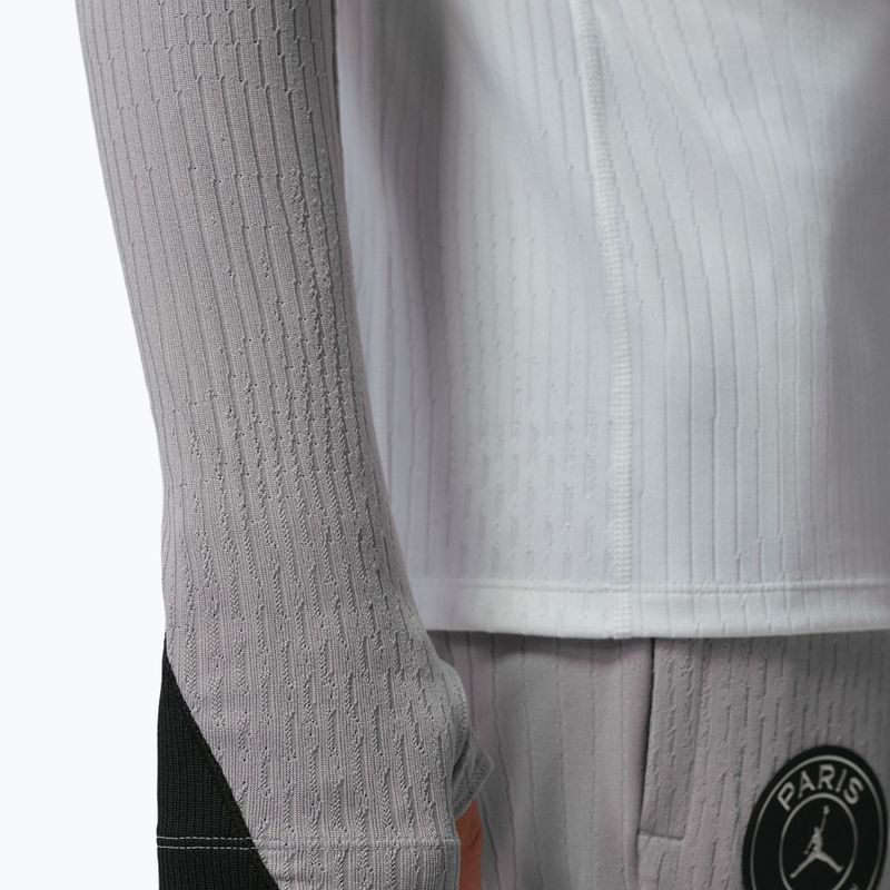 Мъжка футболна фланелка с дълъг ръкав Nike Paris Saint-Germain Strike Elite SE Drill Top white/atmosphere grey/black 7