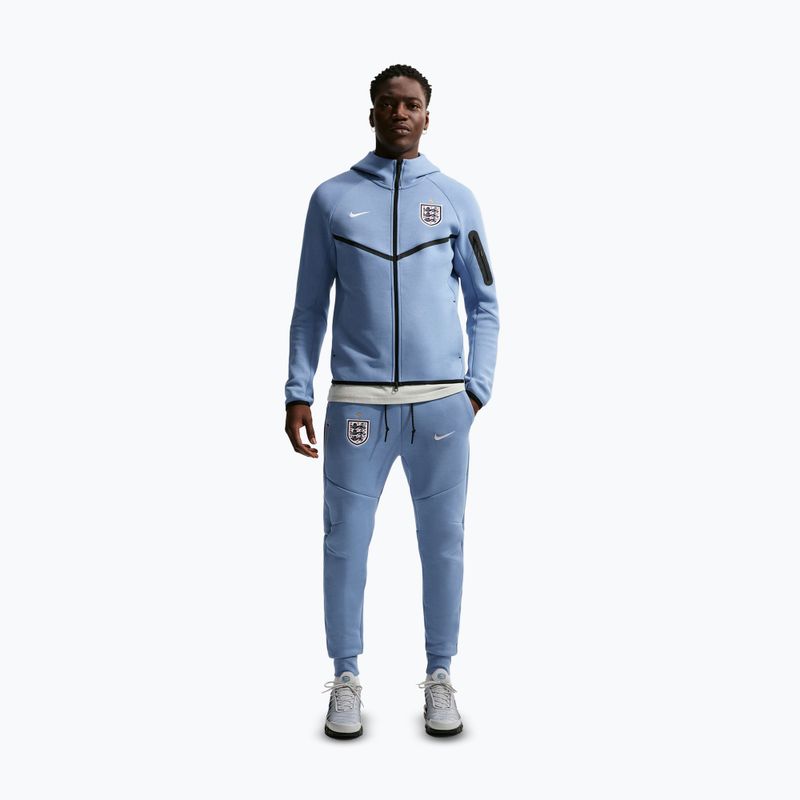 Мъжки футболни панталони Nike England Tech Fleece Soccer Joggers work blue/white 2