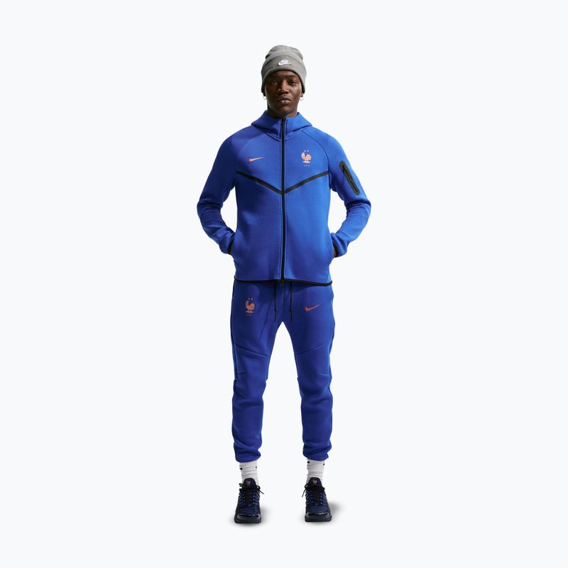 Мъжки суитшърт Nike FFF Tech Fleece Windrunner Full Zip game royal/metallic copper 2