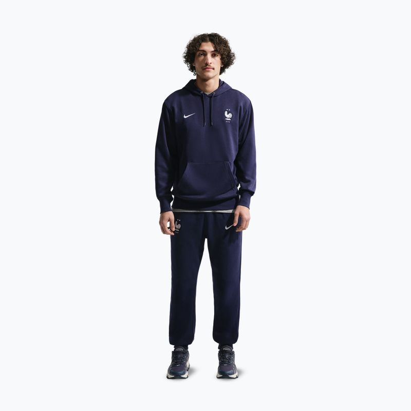 Мъжки суитшърт Nike FFF Club French Terry blackened/white 2