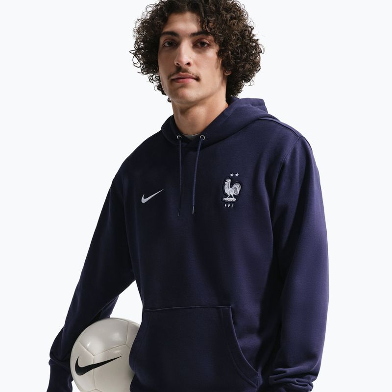 Мъжки суитшърт Nike FFF Club French Terry blackened/white 4