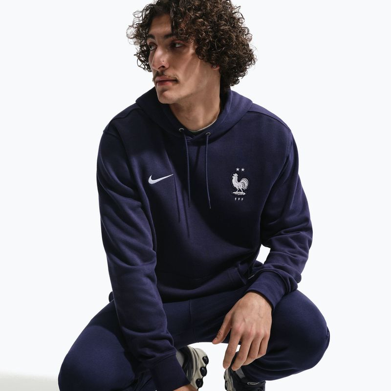 Мъжки суитшърт Nike FFF Club French Terry blackened/white 6