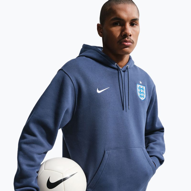 Мъжки суитшърт Nike England Club midnight navy/white 5