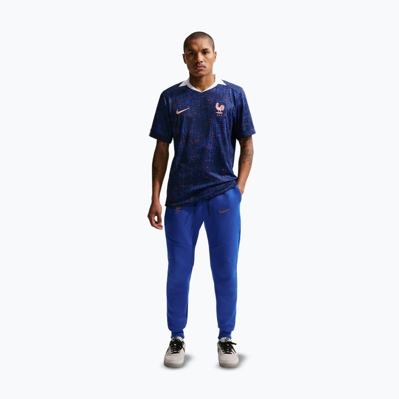 Мъжки футболни панталони Nike FFF Tech Fleece Joggers game royal/metallic copper 2