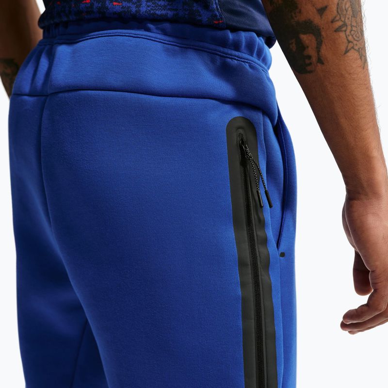 Мъжки футболни панталони Nike FFF Tech Fleece Joggers game royal/metallic copper 5