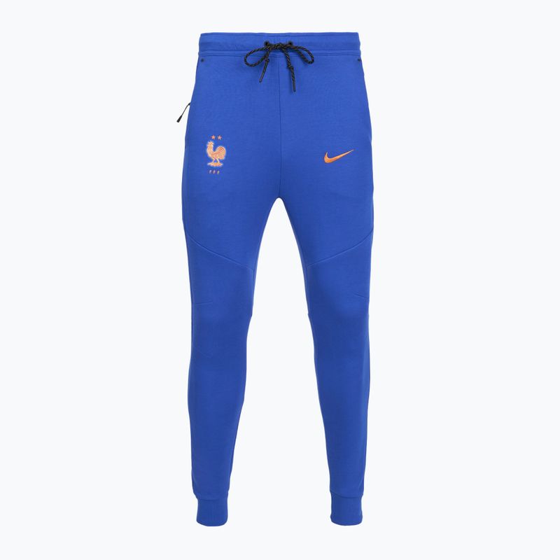 Мъжки футболни панталони Nike FFF Tech Fleece Joggers game royal/metallic copper 6