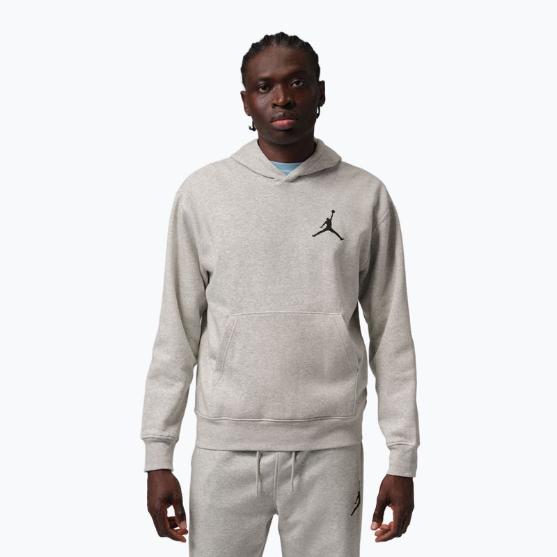 Мъжки суитшърт Jordan Pullover Hoodie grey heather/black