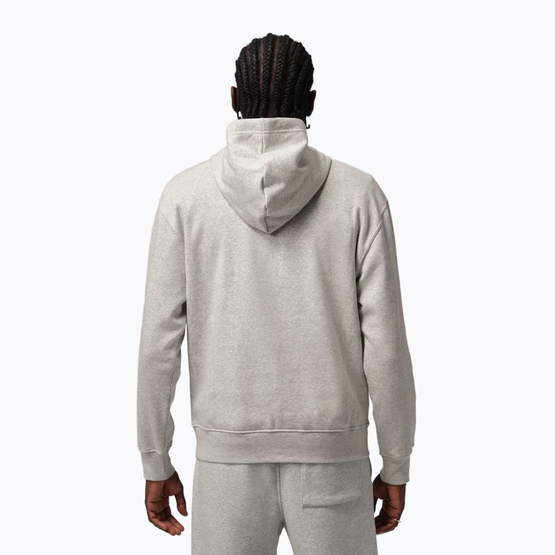 Мъжки суитшърт Nike Jordan Pullover Hoodie grey heather/black 3