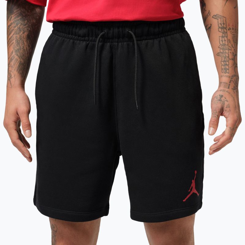 Мъжки къси панталони/шорти Jordan Fleece black/gym red 4