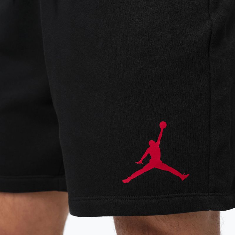 Мъжки къси панталони/шорти Jordan Fleece black/gym red 8