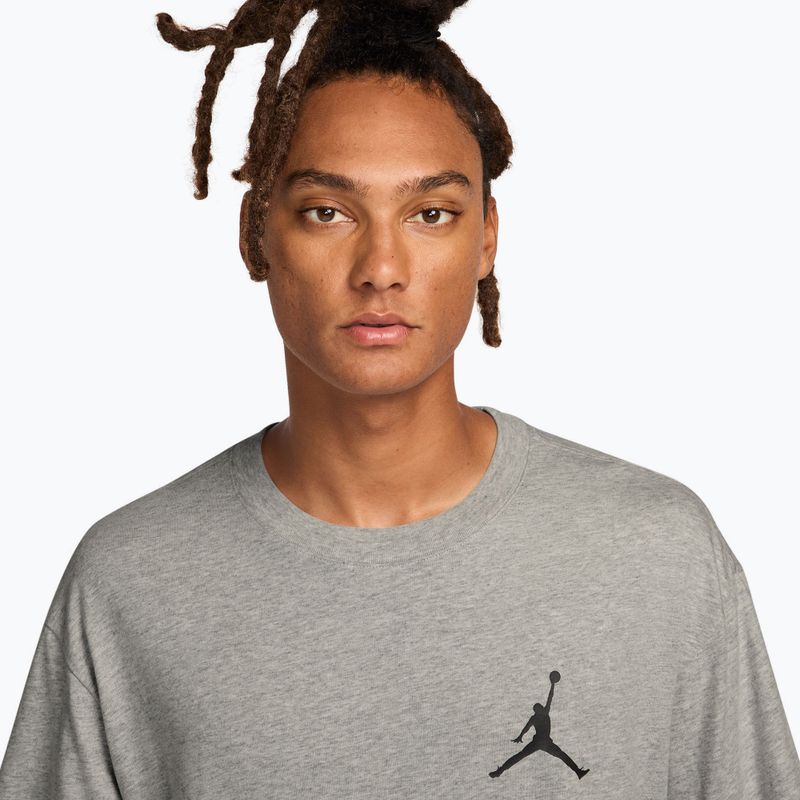 Мъжка тениска Nike Jordan grey heather/black 3