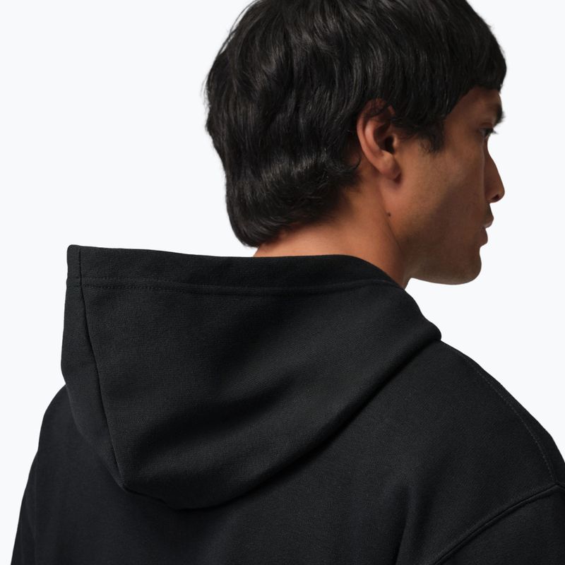 Мъжки суитшърт Jordan Pullover Hoodie black/gym red 5