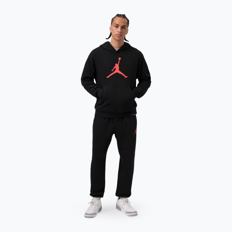 Мъжки панталони за бягане  Jordan black/gym red 2