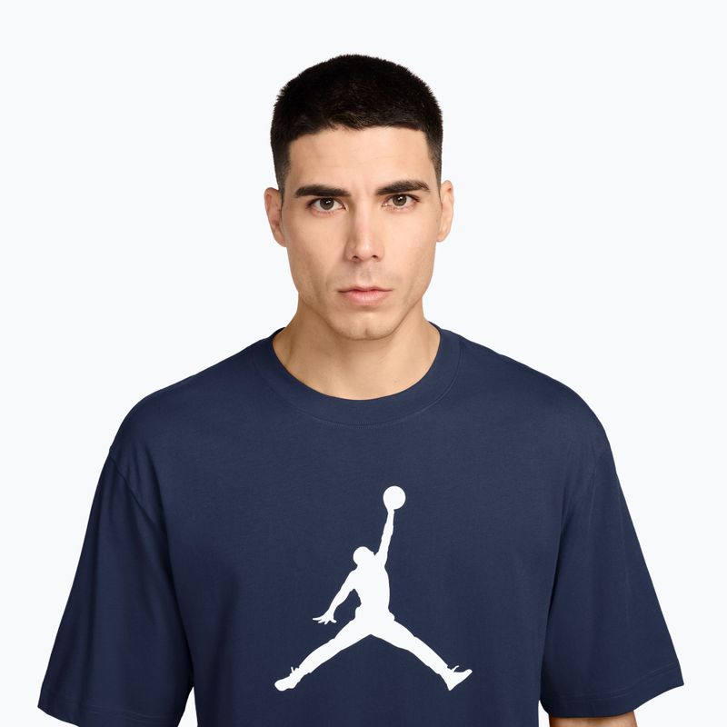 Мъжка тениска  Jordan midnight navy/white 3