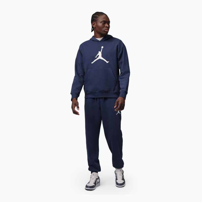 Мъжки суитшърт  Jordan Pullover Hoodie midnight navy/white 2